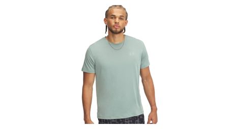 Maillot de manga corta under armour launch verde hombre