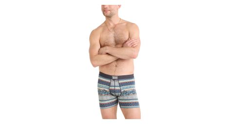 Saxx ultra super soft fly beach shack stripe blue boxer uomo