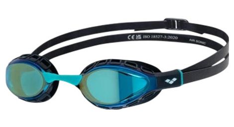 Air Sonic Mirror Schwimmbrille mit verspiegelten Gläsern, blau/schwarz