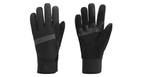 Gants velo long de hiver rogelli nova - homme - noir