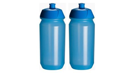 2 flaconi da 500 ml - Blu trasparente