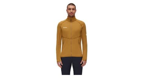 Mammut aconcagua long sleeve fleece yellow