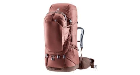 Mochila de senderismo para mujer deuter voyager 60 10 sl roja