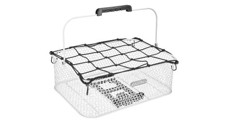 Panier arriere electra blanc nid d abeille