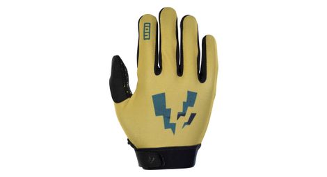 Guantes mtb ion scrub youth amarillos