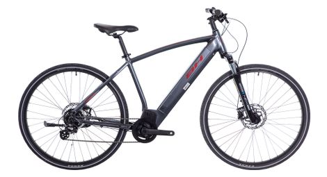 Vtc électrique bh atom cross shimano altus 8v 500 wh 700 mm gris plata 2023 - produit reconditionné