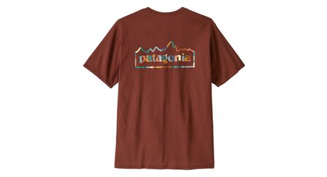 T-shirt patagonia unity fitz responsibili-tee rouge homme