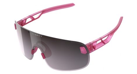 Poc elicit brille translucent pink/silver mirror