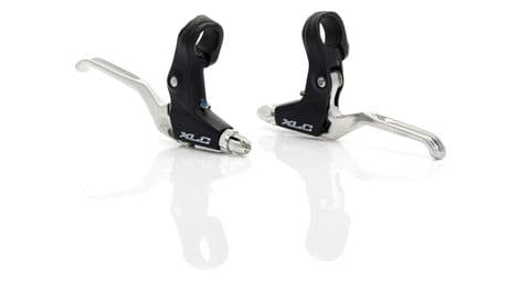 Paire leviers de freins xlc bl-v04 v-brake noir argent