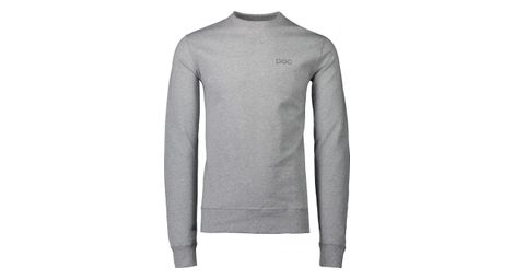 Poc crew sweat grey melange