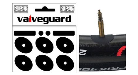 Rrp valveguard parches antivibración negro