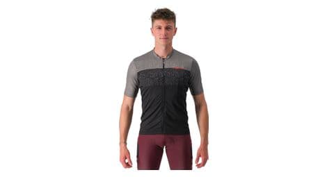 Castelli unlimited entrata short sleeve jersey black/grey