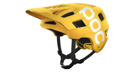 Casque poc kortal race mips aventurine jaune mat