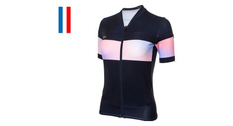 Lebram agnès women's short sleeved jersey black aurora