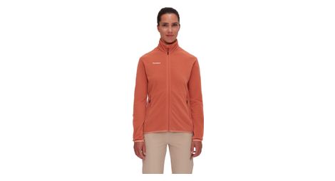 Fleecejacke women mammut innominata light coral