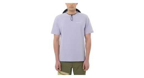 salomon chest logo rx short sleeve t shirt blue men