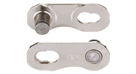 Attache Rapide KMC MissingLink FLATNR Flattop 12/13V Argent