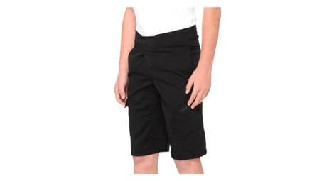 100% ridecamp kids shorts black