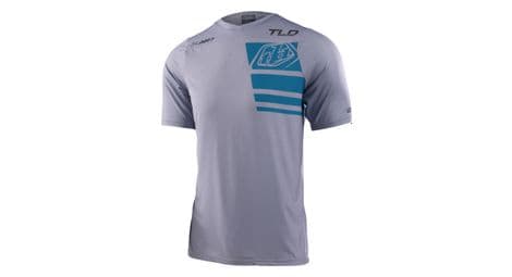 Maillotde manga corta troy lee designs skyline air gris/azul