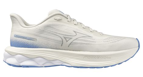 Chaussures Running Mizuno Wave Skyrise 7 Blanc/Bleu Femme