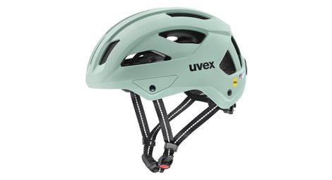 Casque ville uvex city stride mips vert clair