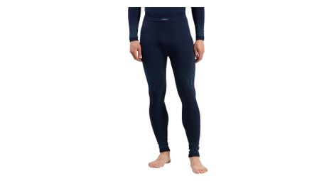 Mallas Baselayer Odlo Performance Warm azul oscuro para hombre