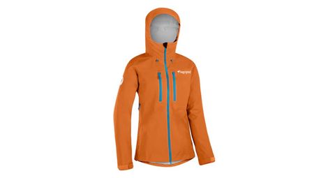 Chaqueta impermeable lagopedv eve naranja para mujer