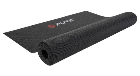Pure2improve tapis de yoga 172x61x0 4 cm noir