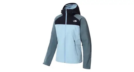 Chaqueta impermeable the north face stratos azul mujer