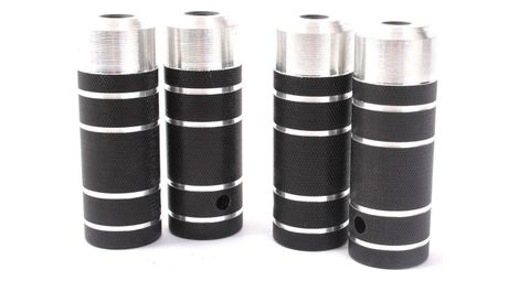 Bmx pegs cop 2 paires noir alu 10mm khebikes