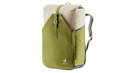 Rucksack / gepäckträgertasche deuter xberg 25 cactus green beige desert