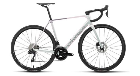 Vélo de Route Orbea Orca M35i Shimano 105 Di2 12V 700 mm Blanc Iris / Lilas 2027
