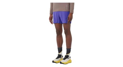 salomon sense aero 5in blue men s shorts