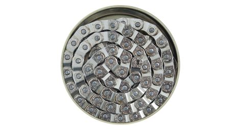 Gusset Chaine demi maillon Chrome 1/8 Single Speed