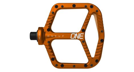 Oneup paire de pedales aluminium orange