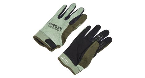 Gants longs oakley all mountain mtb vert noir