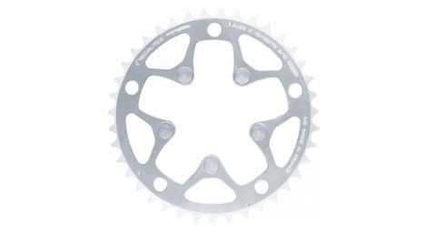 specialites ta chain ring carrier triple alize k middle 130 74mm 9 10s silver