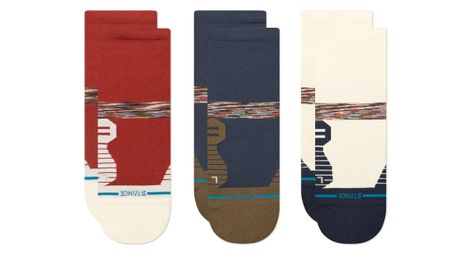 Chaussettes stance performance riveen light ( pack 3) multicolore