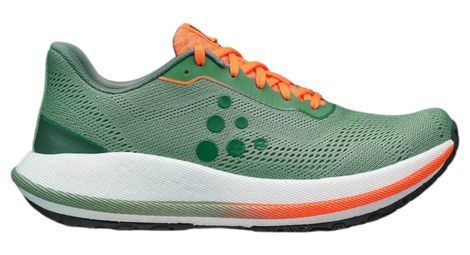 Chaussures Running Craft Pacer 2 Vert/Orange Homme
