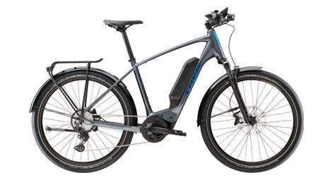 Velo de ville electrique trek allant 6 shimano deore 10v 725 wh 650b gris bleu 2023