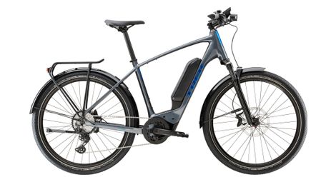 Trek allant+ 6 shimano deore 10v 725 wh 650b grau / blau 2023 &1= elektrisches citybike trek allant+ 6 shimano deore 10v 725 wh 650b grau / blau 2023