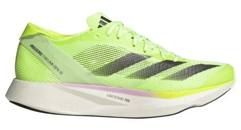 Adidas performance adizero takumi sen 10 giallo verde scarpe da corsa da donna