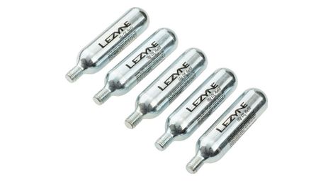 Lezyne 16g CO2-Kartuschen Silber x5