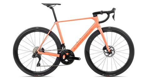 Orbea orca m30iltd pwr bicicletta da strada shimano 105 di2 12s 700 mm orange cloud 2024
