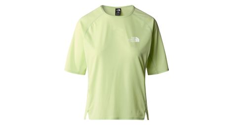 Camiseta técnica the north face summer lt para mujer amarillo