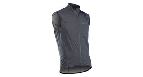 Gilet sans manches northwave rainskin gris foncé