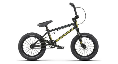 Bmx freestyle wethepeople riot 14 5tt matt noir jaune