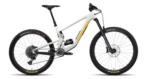 Santa cruz bronson 4.1 r btt de suspensión total sram nx eagle 12s mx (29/27.5'') blanco