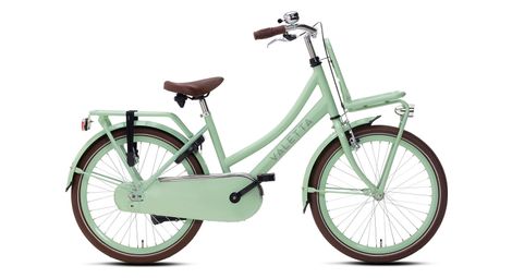 Velo enfant valetta cargo filles 22 pouces vert pastel