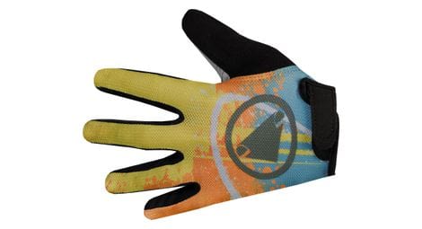 Gants Longs Enfant Endura Hummvee Jaune